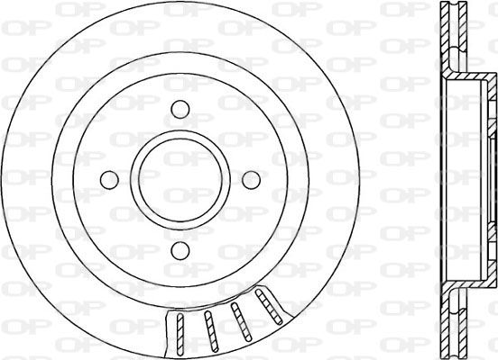 OPEN PARTS Jarrulevy BDR1178.20